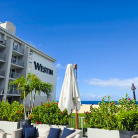 outside picture of the Westin Hotel, hosting the retreat